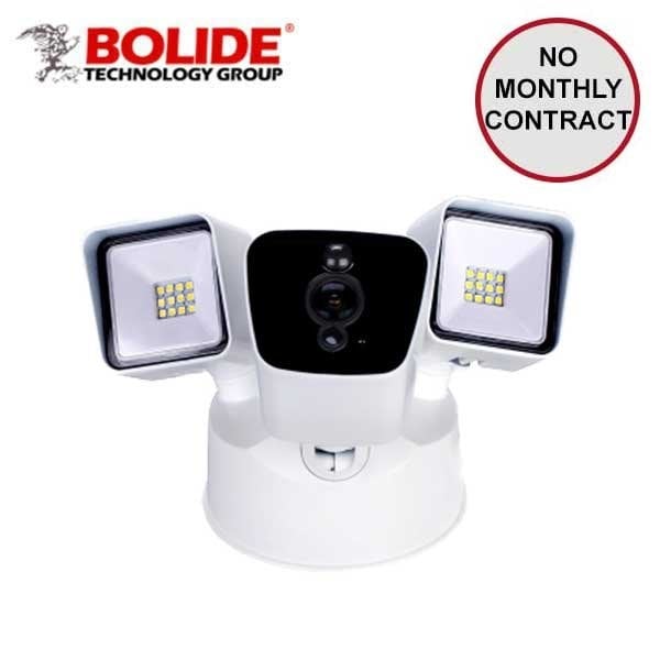Bolide 1080p Wireless Wifi Floodlight Camera with Infra Red up to 10m. 180 degrees viewing agle and Bi-dire BOL-BTG-FL180P - main